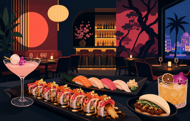 Best Japanese Restaurants in Miami with a Modern Twist