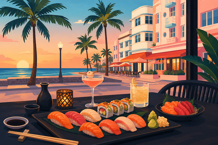 Where to Find the Best Sushi Near Ocean Drive