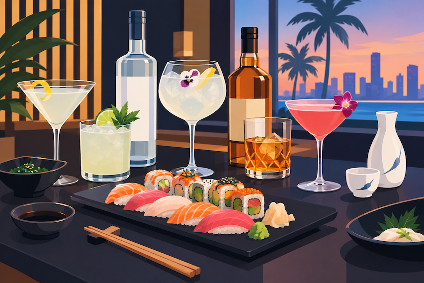 Liquor and Sushi: How to Choose the Right Drink